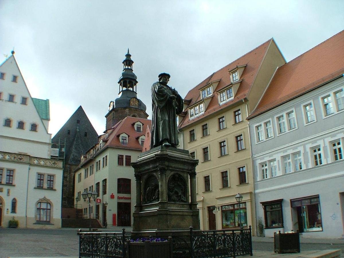 Hotel Garni Pension Zur Lutherstadt Лютерштадт-Айслебен Екстер'єр фото