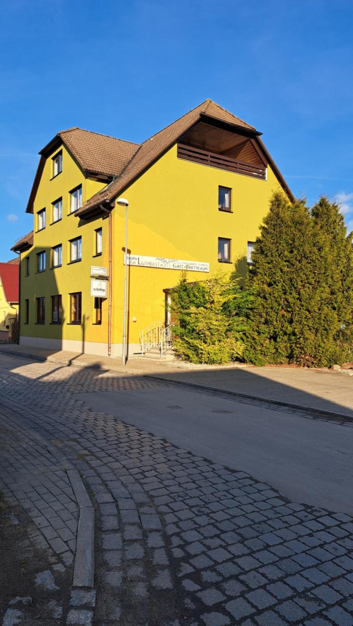 Hotel Garni Pension Zur Lutherstadt Лютерштадт-Айслебен Екстер'єр фото